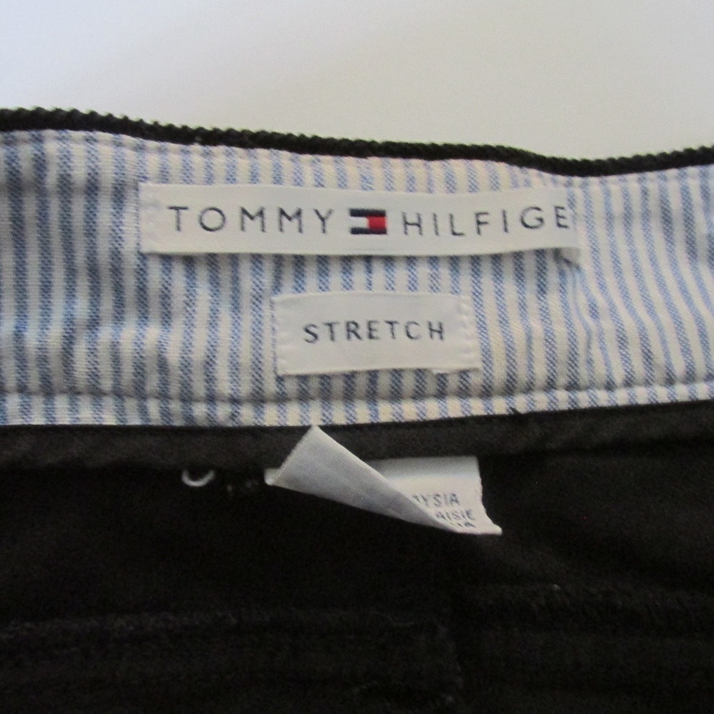 Black Tommy Hilfinger Corduroy Mini Skirt - Picture 2 of 2